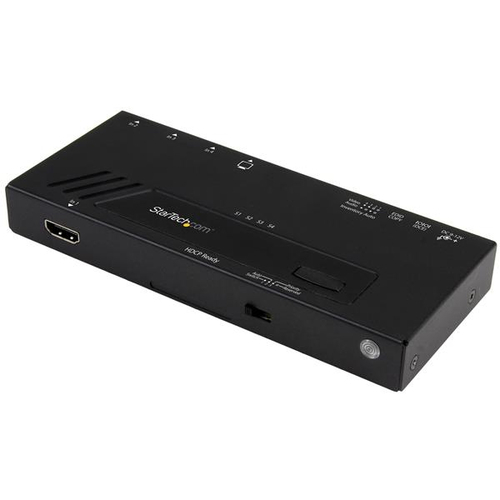 4 PORT 4K HDMI VIDEO SWITCH . NMS NS CABL