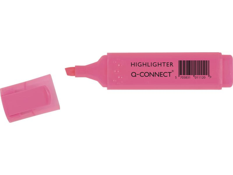 CONNECT Leuchtmarker Economy Pink, Oberfläche: Papier, Set: Nein, Effekte: Fluoreszierend, Anwender: Erwachsene, Schüler, Farbe: Pink, Art: Leuchtmarker