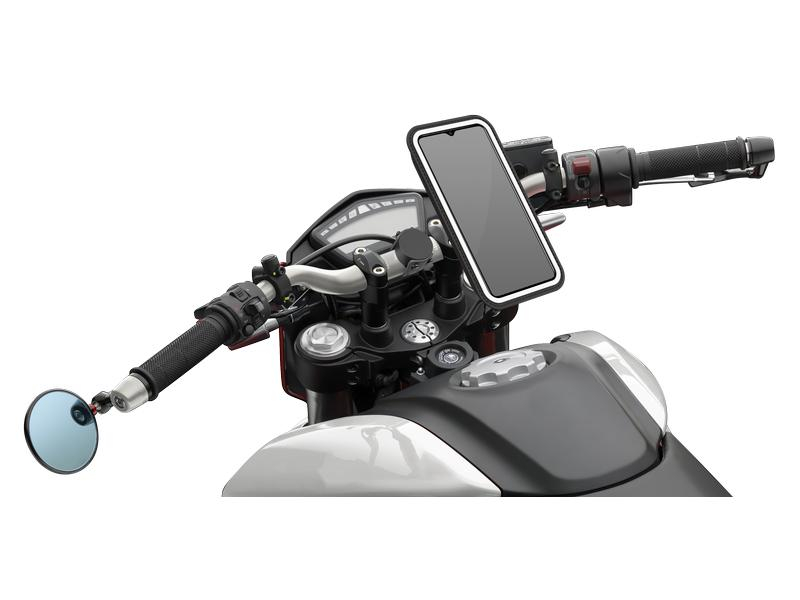 Shapeheart Motorradmobiltelefonhalter Magnetic Moto 6.5", Eigenschaften: 360°-Ausrichtung, Mobiltelefon Kompatibilität: Smartphones bis 6.5", Universalhalterung: Ja, Installationsort: Lenker, Sportart: Motorrad