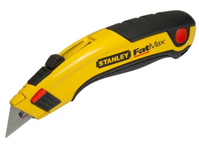 Stanley Fatmax Messer Fatmax 19 mm, Set: Nein, Funktionen: Klingenarretierung, Einziehbare Klinge, Klingenmagazin, Typ: Messer
