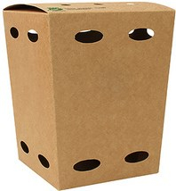 PAPSTAR Pommes-Frites-Box "pure", Maße: 140 x 145 x 145 mm