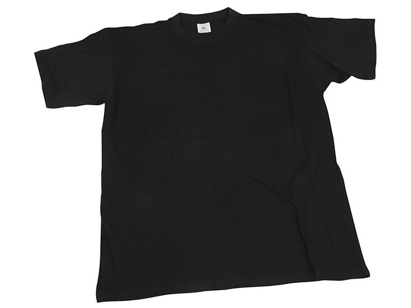 Creativ Company T-Shirt XXL, Schwarz, Material: Baumwolle, Farbe: Schwarz, Textil-Art: T-Shirt