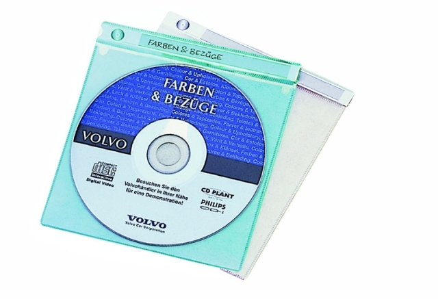 DURABLE CD-/DVD-Hülle TOP COVER, für 1 CD, PP, transparent
