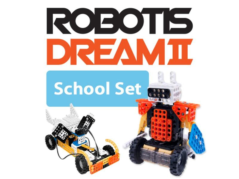 ROBOTIS Roboter Dream II School Set, Roboterart: Bildungsfördernder Roboter, Sprache: Englisch, Altersempfehlung ab: 8 Jahren, Produktkategorie: Roboter