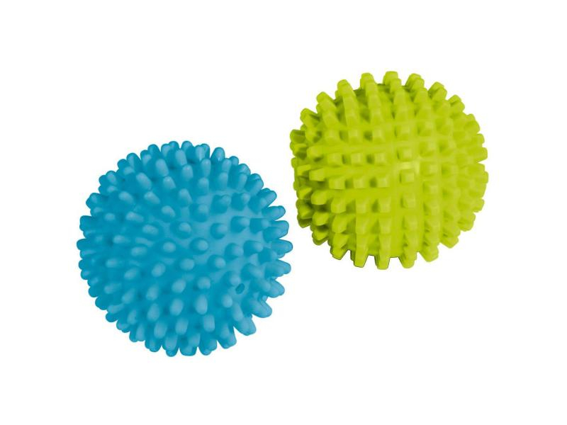Xavax Trocknerball 2 Stück, Verpackungseinheit: 2 Stück, verringert die Trocknungszeit um bis zu 25%, für deutlich weichere und kuscheligere Kleidung