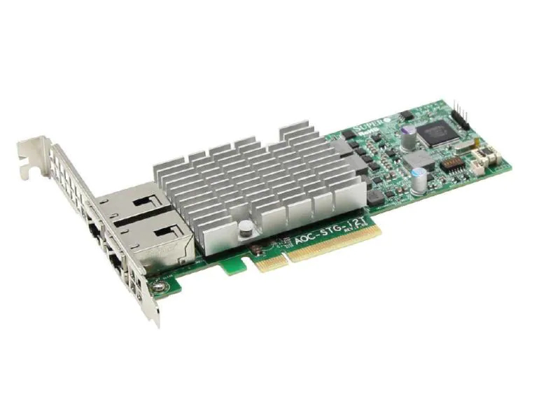 AOC-STG-I2T DUAL-PORT 10G PCI-E X8 INTELX540 2X RJ45       IN  NMS IN CTLR