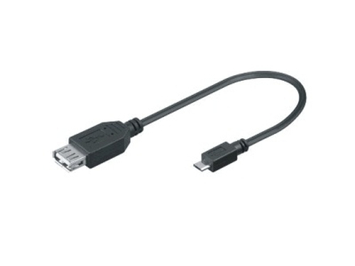 20CM USB 2.0 ADAPTER OTG MICRO A/M TO A/F  NMS NS CABL