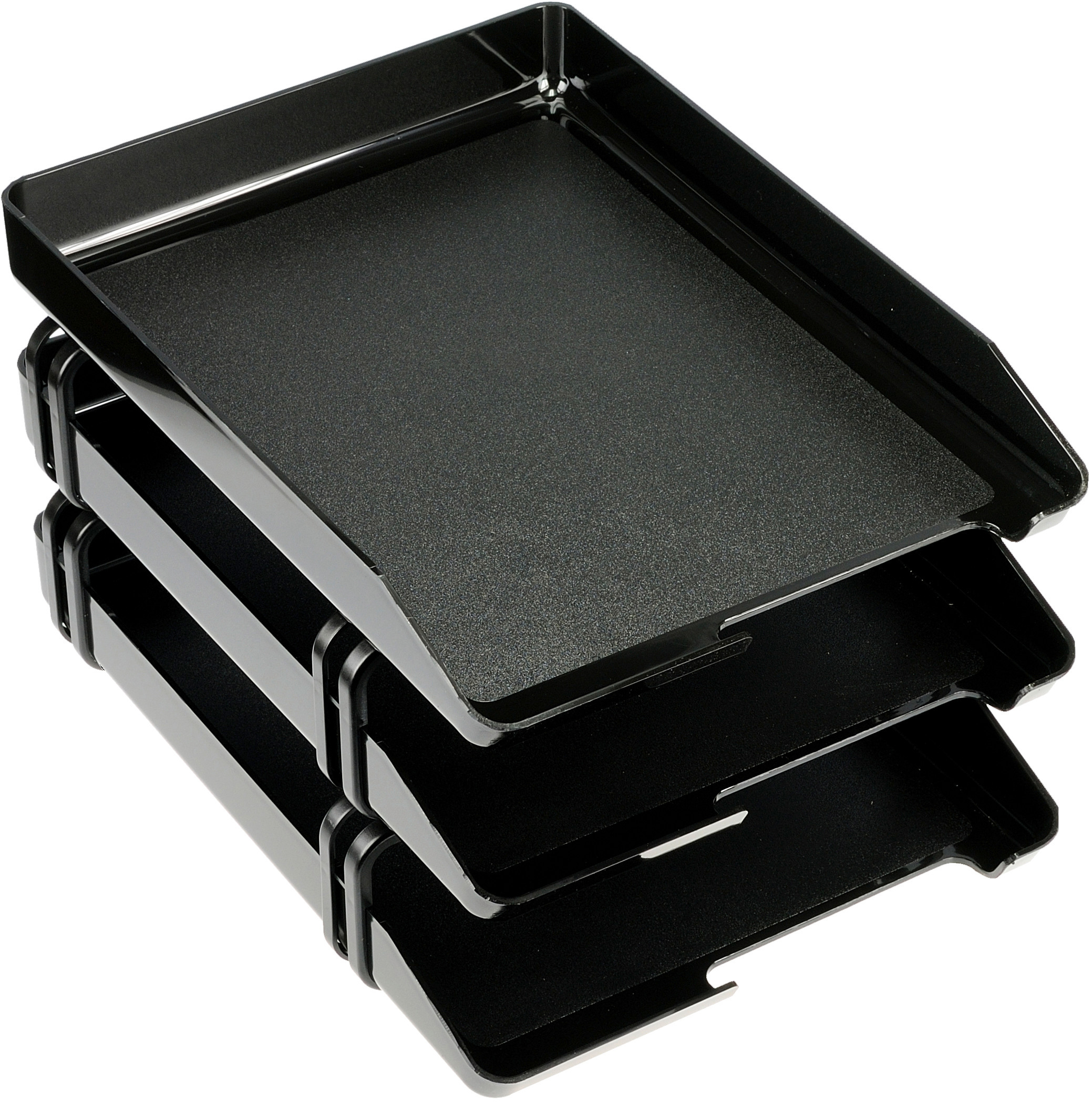 ARLAC Schubladenbox schwarz 239.01 3 Fächer
