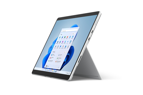 Microsoft® Surface Pro 8 LTE, 13", 256 GB, i5, 8 GB, Switzerland/Lux, Platinum, W10P