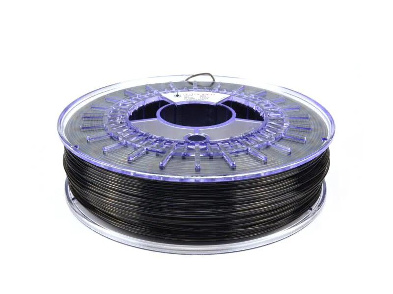 Octofiber Filament PETG PETG Schwarz/Transparent 1.75 mm 0.75 kg, Farbe: Schwarz, Transparent, Material: PETG, Materialeigenschaften: Transparent, Gewicht: 0.75 kg, Durchmesser: 1.75 mm