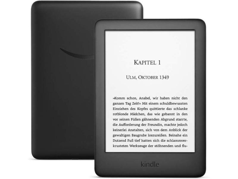 Amazon E-Book Reader Kindle Touch (2020) 8 GB Special Offers, Touchscreen: Ja, Verbindungsmöglichkeiten: Bluetooth, USB, WLAN, Speicherkapazität total: 8 GB, Bildschirmdiagonale: 6 ", Farbe: Schwarz, Bildschirmtechnologie: E-Ink