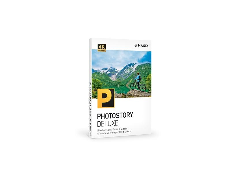 Magix Photostory Deluxe 2022 Box, Vollversion, WIN, Deutsch, Produktfamilie: Photostory, Produktserie: Deluxe, Lizenztyp: Vollversion, Rabattstufe: Keine, Kundenart: Privatkunde, Lizenzform: Box