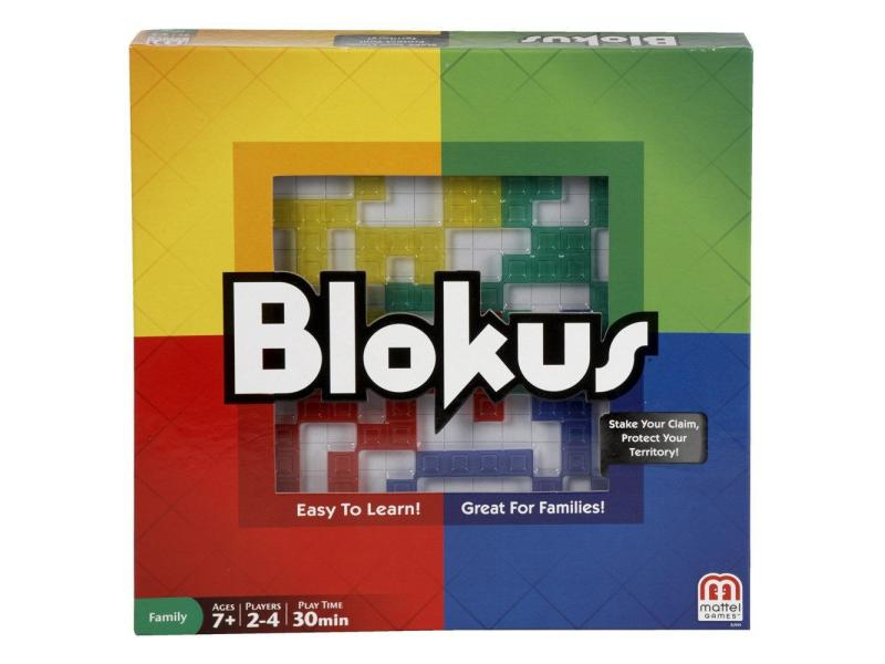 Mattel Spiele Knobelspiel Blokus, Kategorie: Strategiespiel, Altersempfehlung ab: 7 Jahren, Min. Anzahl Spieler: 2, Max. Anzahl Spieler: 4