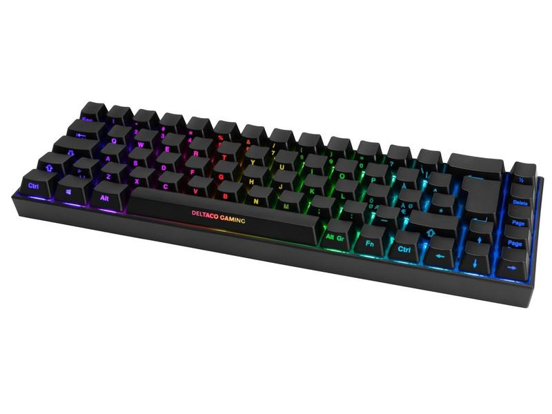 DELTACO Mech RGB TKL Gaming Keyboard GAM-100-CH Wireless, DK440