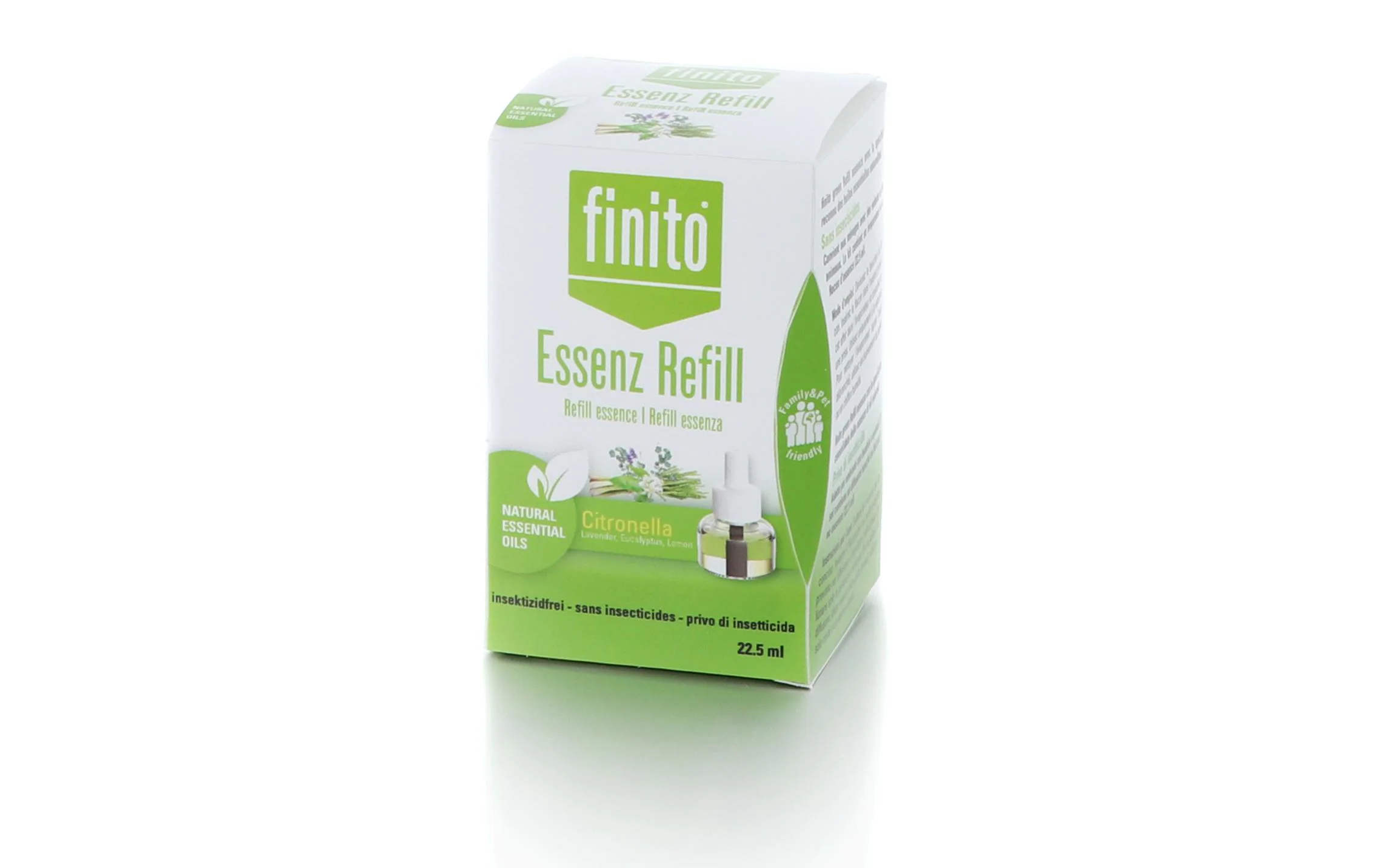 finito green Refill, Für Schädling: Mücken, Anwendungsbereich: In- und Outdoor, Produkttyp: Mückenabwehr