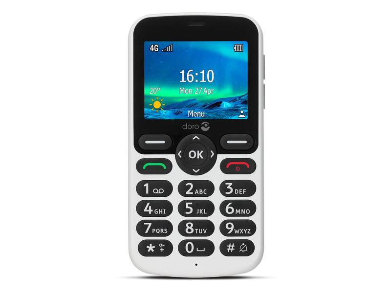 5860 WHITE/BLACK MOBILEPHONE  PROPRI IN GSM