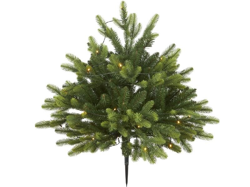 Star Trading Baum mit 40 LED 75 cm, outdoor, Höhe: 70 cm, Beleuchtung: Ja, Aussenanwendung: Ja, Detailfarbe: Tannengrün
