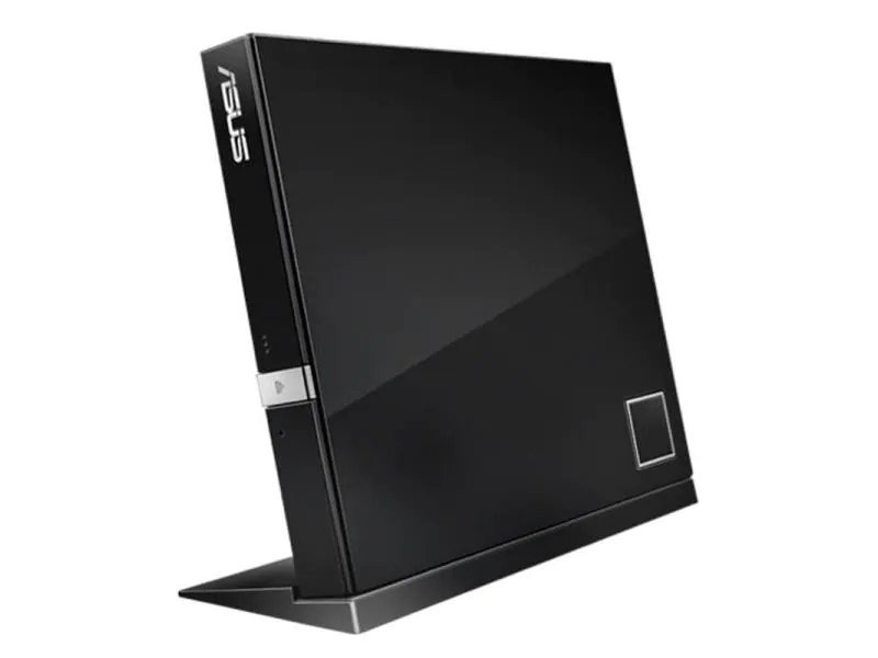 ASUS Blu-Ray-Brenner SBW-06D2X-U/BLK/G/AS, 6x, Slim, USB2.0, retail, schwarz, Lesen: 6xBD-R