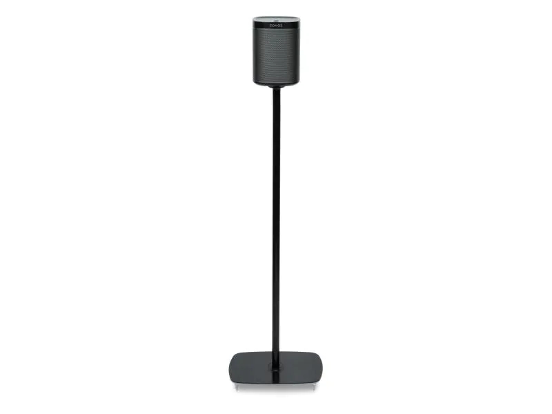 Flexson Floor Stand Sonos One, Schwarz, Kompatibel zu: Sonos One, Farbe: Schwarz, Maximale Tragkraft: 2 kg, Eigenschaften: Fix