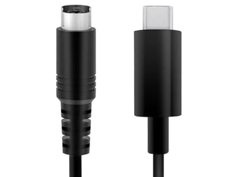 IK Multimedia Kabel USB-C- zu Mini-DIN-Kabel 0.6 m, Produkttyp: Kabel