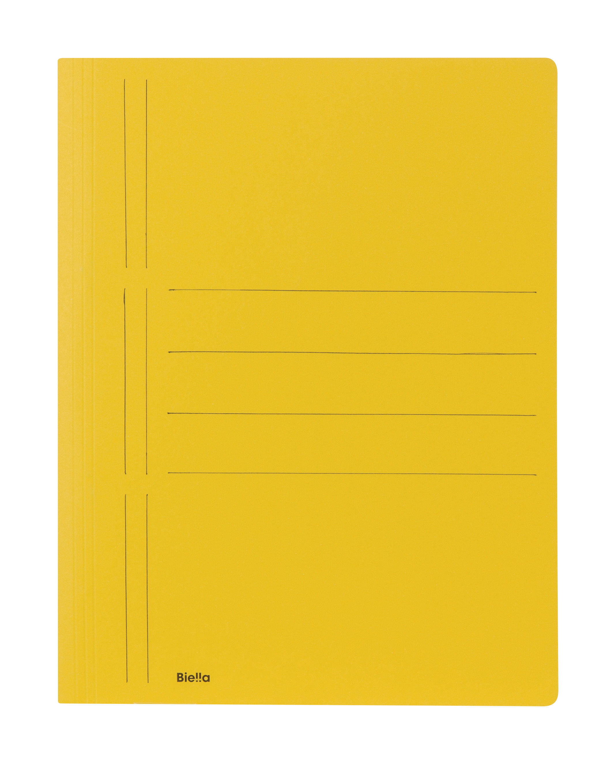 BIELLA Schnellhefter Recycolor 0166430.20 Spiralmechanik, gelb