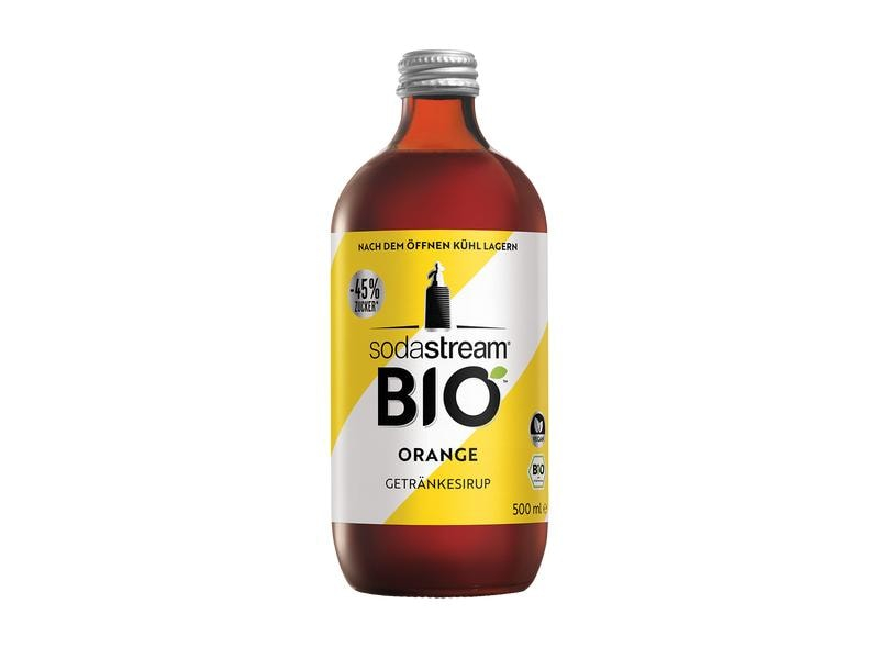 Sodastream Bio-Sirup Orange 500 ml, Volumen: 500 ml, Geschmacksrichtung: Orange, Verpackungseinheit: 1 Stück