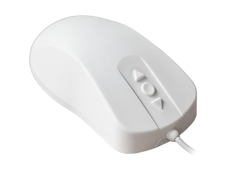 Active Key Maus AK-PMH12OB Medical Weiss, Maus-Typ: Medizinisch, Maus Features: Abwasch-/desinfizierbar, Bedienungsseite: Universal, Farbe: Weiss, Verbindungsart: Verkabelt, Schnittstelle: USB-A