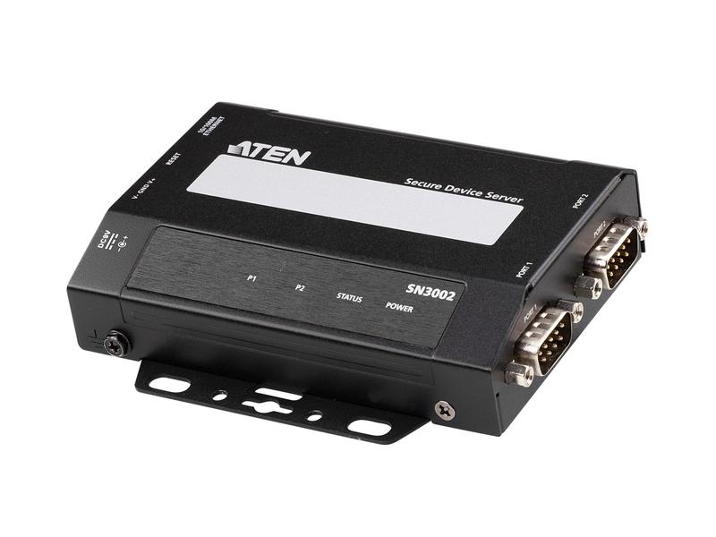 Aten RS-232-Extender SN3002 2-Port Secure Device, Weitere Anschlüsse: RS-232, Set: Nein, Reichweite: 0 m, Extender Typ: Ethernet Extender, Videoanschlüsse: Keiner, Einsatzzweck Extender: RS-232