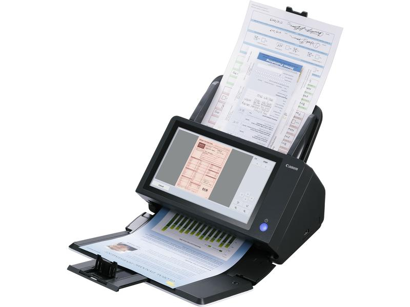 CANON Dokumentenscanner ScanFront 400, Unabhängiger, schneller Netzwerk-Dokumentenscanner