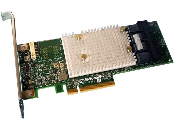 Adaptec RAID-Controller 16 Port SATA3/SAS3 SmartHBA-2100-16i, Formfaktor: Low-Profile, Full-Height, Transferrate: 12000 Mbit/s, Anzahl Ports: 4, Schnittstelle Hardware: PCI-Express x8, Anzahl Kanäle: 16, RAID: Ja