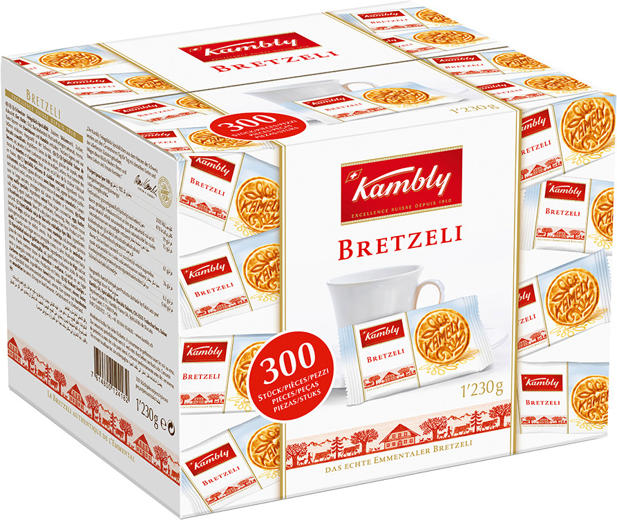 KAMBLY Bretzeli Gastroportionen 1,2kg 4104 300 Stück
