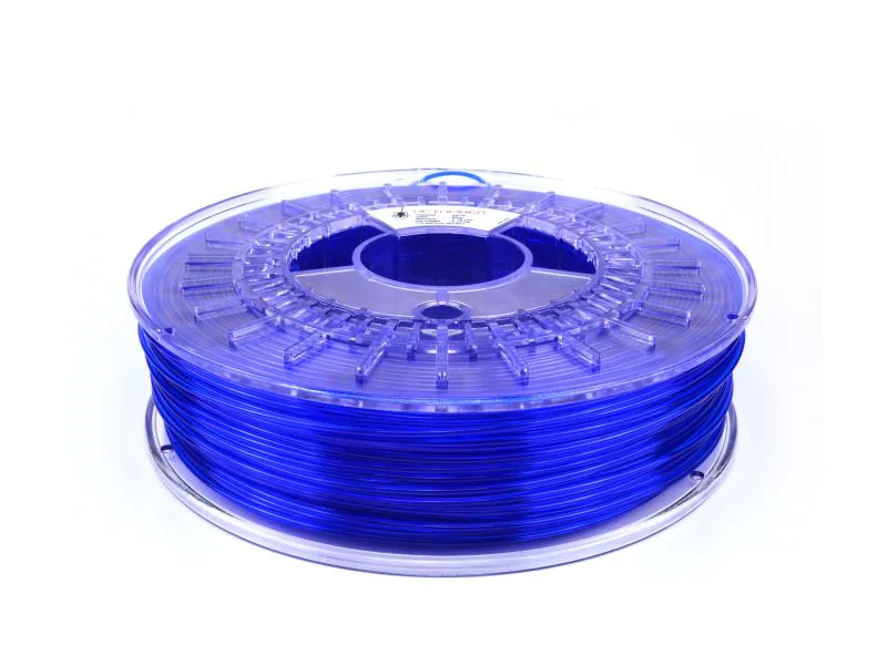 Octofiber Filament PETG PETG Transparent/Blau 1.75 mm 0.75 kg, Farbe: Blau, Transparent, Material: PETG, Materialeigenschaften: Keine Spezialeigenschaften, Gewicht: 0.75 kg, Durchmesser: 1.75 mm