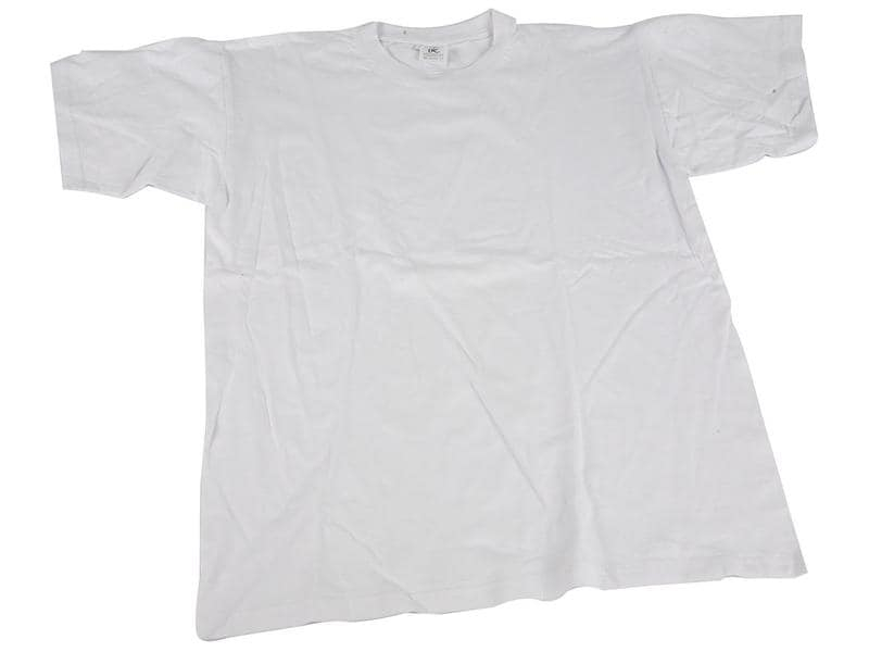 Creativ Company T-Shirt L, Weiss, Material: Baumwolle, Detailfarbe: Weiss, Textil-Art: T-Shirt