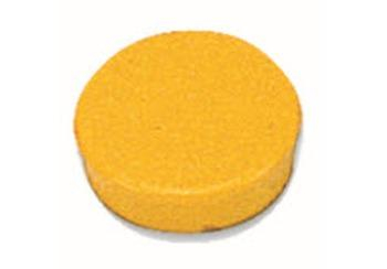 Bi-Office Super Strong Magnets gelb, Durchmesser: 20mm, 10 Stück
