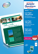 AVERY Zweckform Colour Laser Foto-Papier, A4, 120 g/qm