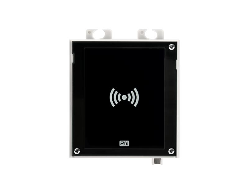 2N RFID-Leser Access Unit 2.0 RFID 13.56 MHz Secured, Verbindungsmöglichkeiten: LAN, Detailfarbe: Schwarz, Detektion: RFID, Vandalenschutz: Ja, Türöffnung: RFID