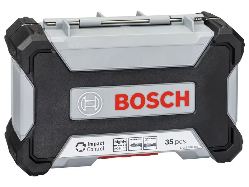 Bosch Professional Bit-Set Pick and Click Impact Control 35-teilig, Set: Ja, Bit-Typ: Philips, Torx, Pozidriv, Sechskant, Grösse: Diverse