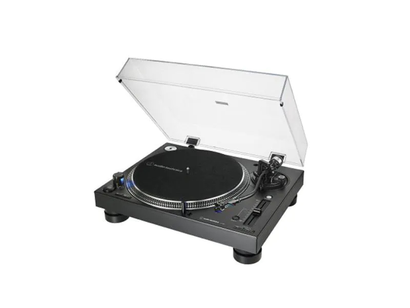 Audio-Technica Plattenspieler AT-LP140XP Schwarz, Farbe: Schwarz, Plattenspieler Antriebsart: Direktantrieb, Platte Geschwindigkeit: 78 U/min, 45 U/min, 33? U/min, Tonabnehmer: Dabei, Tonarm: S-Form, Anwender: DJs, HiFi