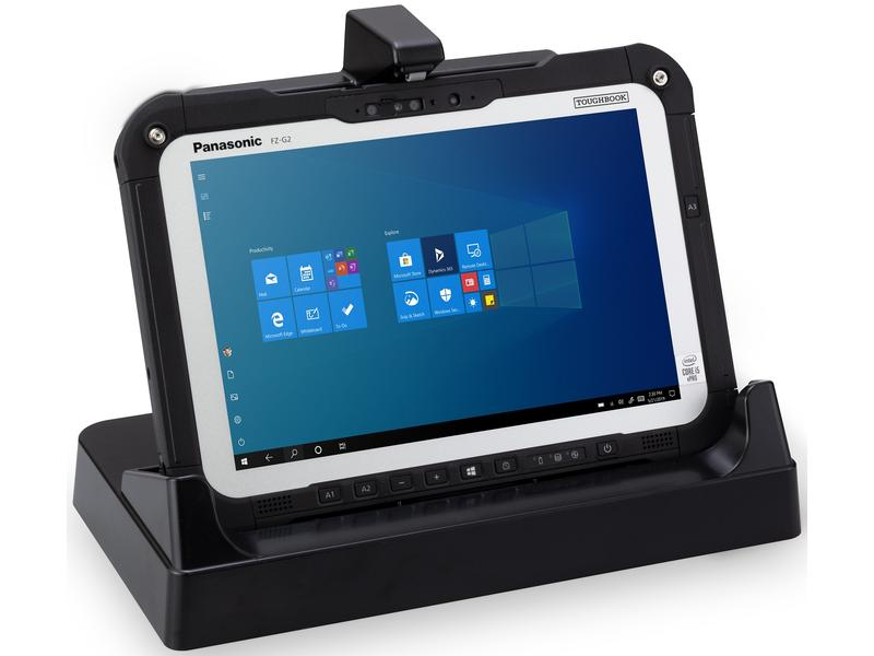 Panasonic Dockingstation FZ-VEBG21U für Toughbook G2, Ladefunktion: Ja, Schnittstellen: Seriell, USB 2.0, HDMI, USB 3.0, RJ-45 (LAN), Tablet Kompatibilität: Toughbook G2
