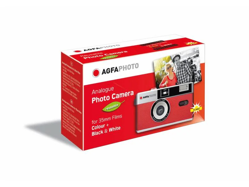 Agfa Analogkamera 35 mm - Rot