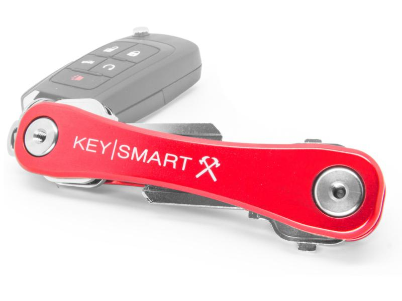 Keysmart Schlüsselhalter Rugged Rot, Alarmierung: Keine, Farbe: Rot