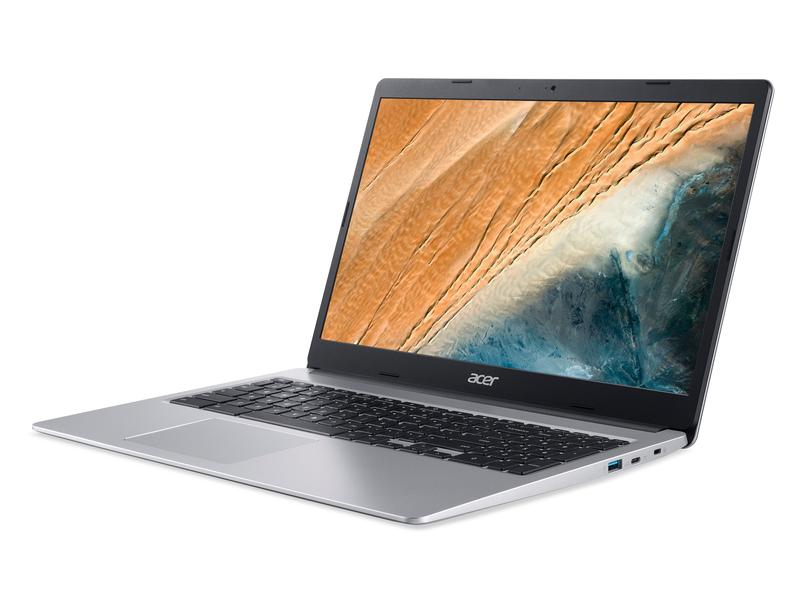 Acer Chromebook 315 (CB315-3HT-P7RA), Prozessortyp: Intel Pentium Silver N5030, Speicherkapazität Total: 64 GB, Verbauter Arbeitsspeicher: 8 GB, Betriebssystem: Chrome OS, Grafikkarte Modell: Intel UHD Graphics 605, Bildschirmdiagonale: 15.6 "