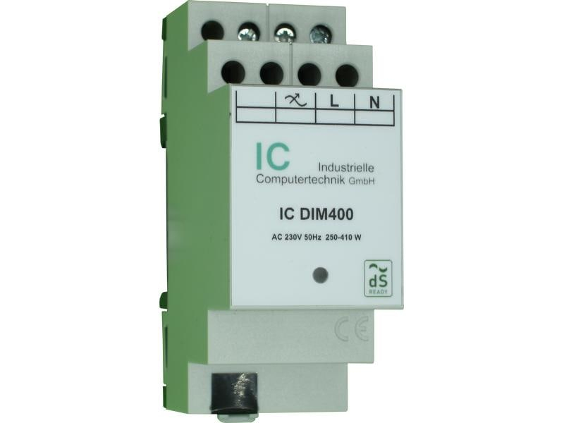 IC digitalSTROM IC DIM400 Leistungsmodul, Detailfarbe: Grau, Protokoll: digitalSTROM, Produkttyp: Dimmaktoren, Systemkommunikation: Powerline, System-Kompatibilität: Keine
