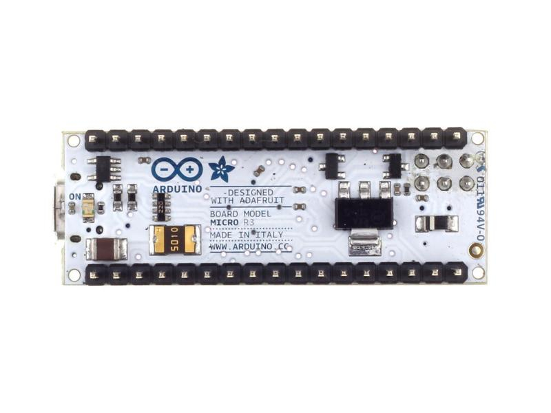 Arduino Entwicklerboard Arduino Micro, Prozessorfamilie: ATmega, Anzahl Prozessorkerne: 1, Audiokanäle: Keine, Integrierte Grafik: Nein, Schnittstellen: Micro-USB, GPIO
