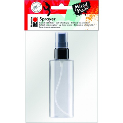 Marabu Sprayer - Leerflasche mit Zerstäuber, 100 ml