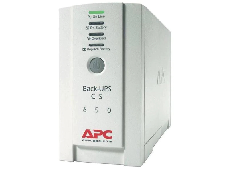 APC Back-UPS CS 650 - USV - Wechselstrom 230 V - 400 Watt - 650 VA - RS-232, USB - 4 Ausgangsstecker