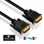 Purelink DVI Kabel 5.00m, 2560x1600, DualLink 24k vergoldete Stecker, DVI-D auf DVI-D