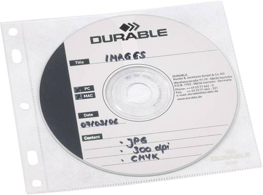 DURABLE CD-/DVD-Hülle COVER FILE, PP, transparent