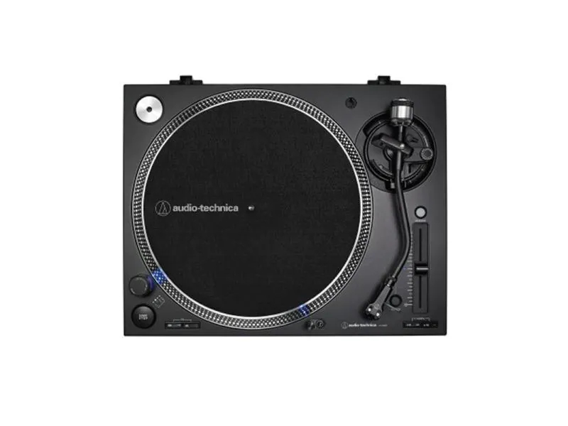 Audio-Technica Plattenspieler AT-LP140XP Schwarz, Farbe: Schwarz, Plattenspieler Antriebsart: Direktantrieb, Platte Geschwindigkeit: 78 U/min, 45 U/min, 33? U/min, Tonabnehmer: Dabei, Tonarm: S-Form, Anwender: DJs, HiFi