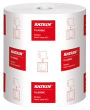 Katrin Classic System towel M2 weiss | 2-lagig Eine hygienische Lösung